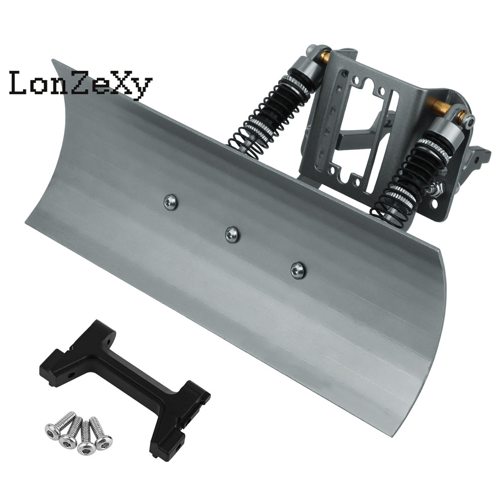 LONZEXY Aluminum Alloy Snow Plow Blade Kit for SCX10 II