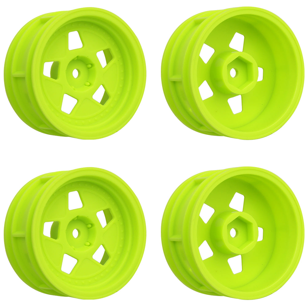 1/10 RC On-Road Car Plastic Wheel Rims Style B 47g 12mm Hex Multi Color Empty Hubs RC Modification Parts