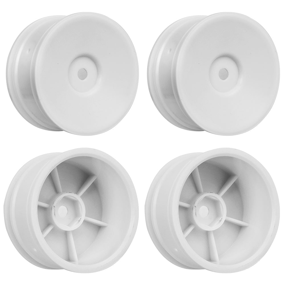 1/10 RC Buggy Plastic Wheel Rims 11.8g Lightweight Empty Hubs Multi Color RC Car Upgrade Parts