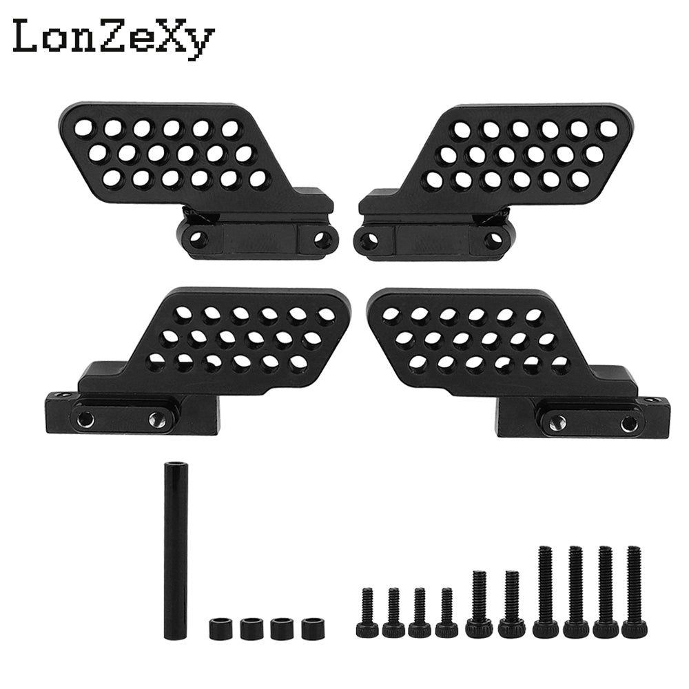 LONZEXY Aluminum Shock Mounts Towers for 1/18 TRX4M Defender (4M-35)