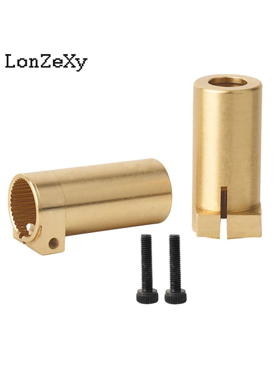 LONEZEXY Brass Rear Axle Knuckle Cup 1 Pair for 1/10 SCX10II