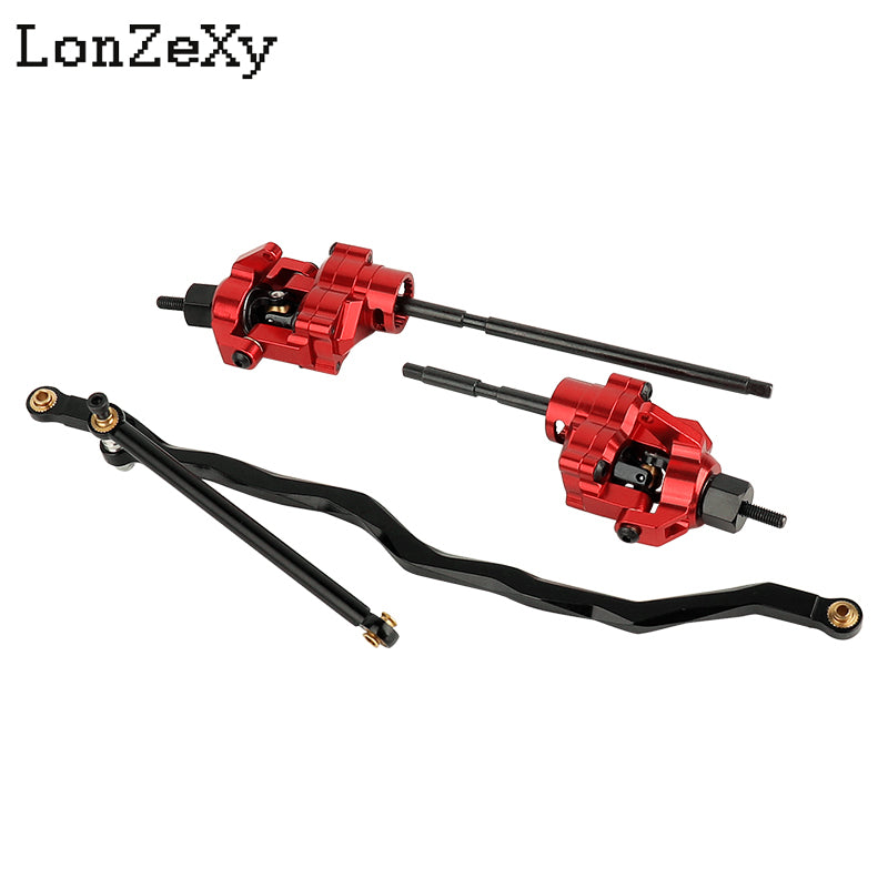 LONZEXY Aluminum Alloy Axle Heightening Parts for 1/10 Wraith