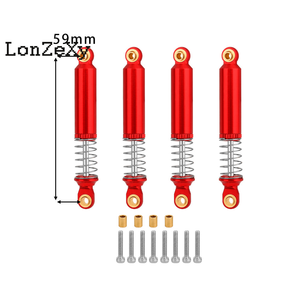 LonzeXy Shock Absorber Set 4pcs for SCX10