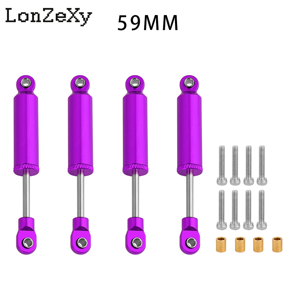 LONZEXY Built-in Spring Shocks Damper for 1/18 TRX-4M Bronco Defender K10 (65mm)