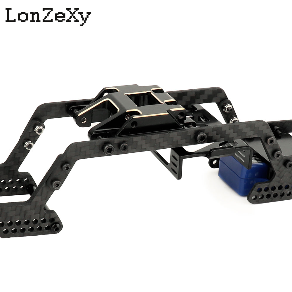 LONZEXY Universal LCG Chassis Frame Kit for 1/18 TRX4M (Aluminum)