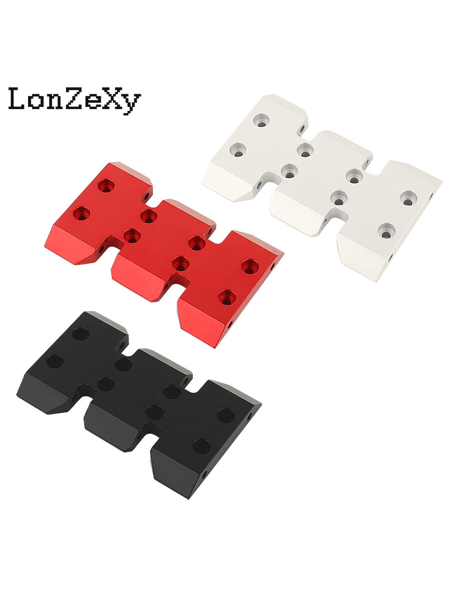 LONZEXY Transmission Mount Gearbox Skid Plate for SCX10