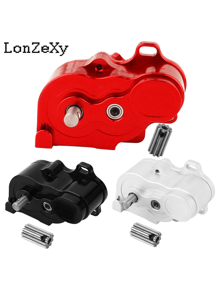LONZEXY Metal Low Center of Gravity Gearbox for SCX10 TRX4 Capra