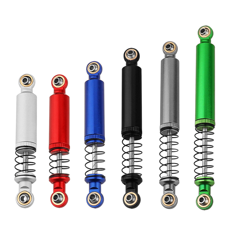 LonZeXy 1/10 RC Crawler Aluminum Oil Shock Absorber 70 80 90 100 110mm Adjustable Damper 4PCS For Axial SCX10 TRX4 D90 RC Off Road Car Upgrade Parts