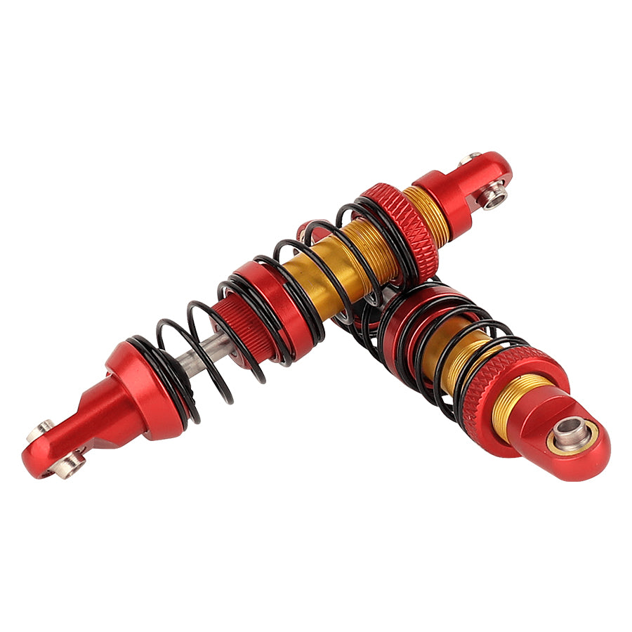 LonZeXy 1/10 RC Crawler Metal Shock Absorber 70/80/90/100/110/120mm Oil Damper Double Spring Shock For SCX10 TRX4 D90 RC Car Upgrade Parts