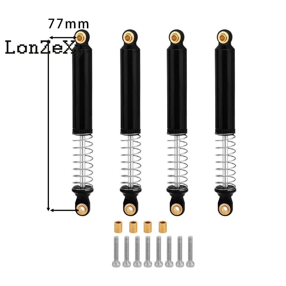 LonzeXy Shock Absorber Set 4pcs for SCX10