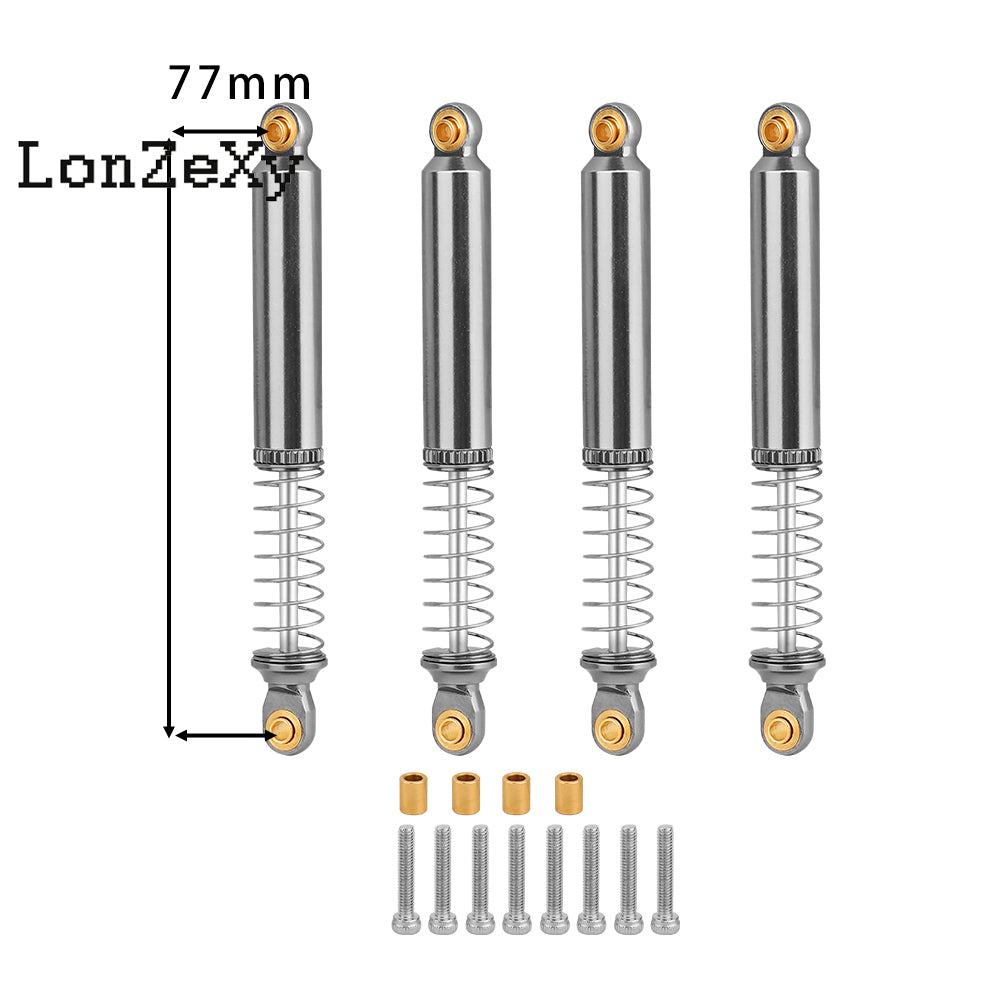 LonzeXy Shock Absorber Set 4pcs for SCX10