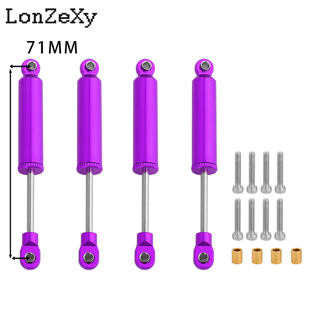 LONZEXY Built-in Spring Shocks Damper for 1/18 TRX-4M Bronco Defender K10 (71mm)