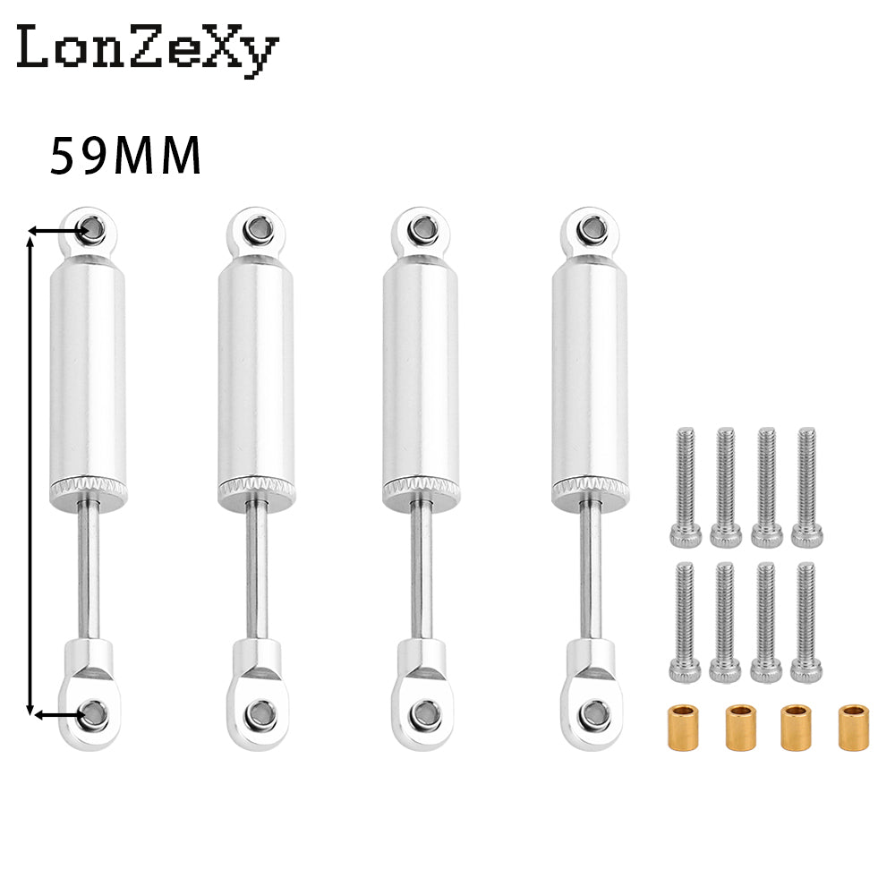 LONZEXY Built-in Spring Shocks Damper for 1/18 TRX-4M Bronco Defender K10 (65mm)