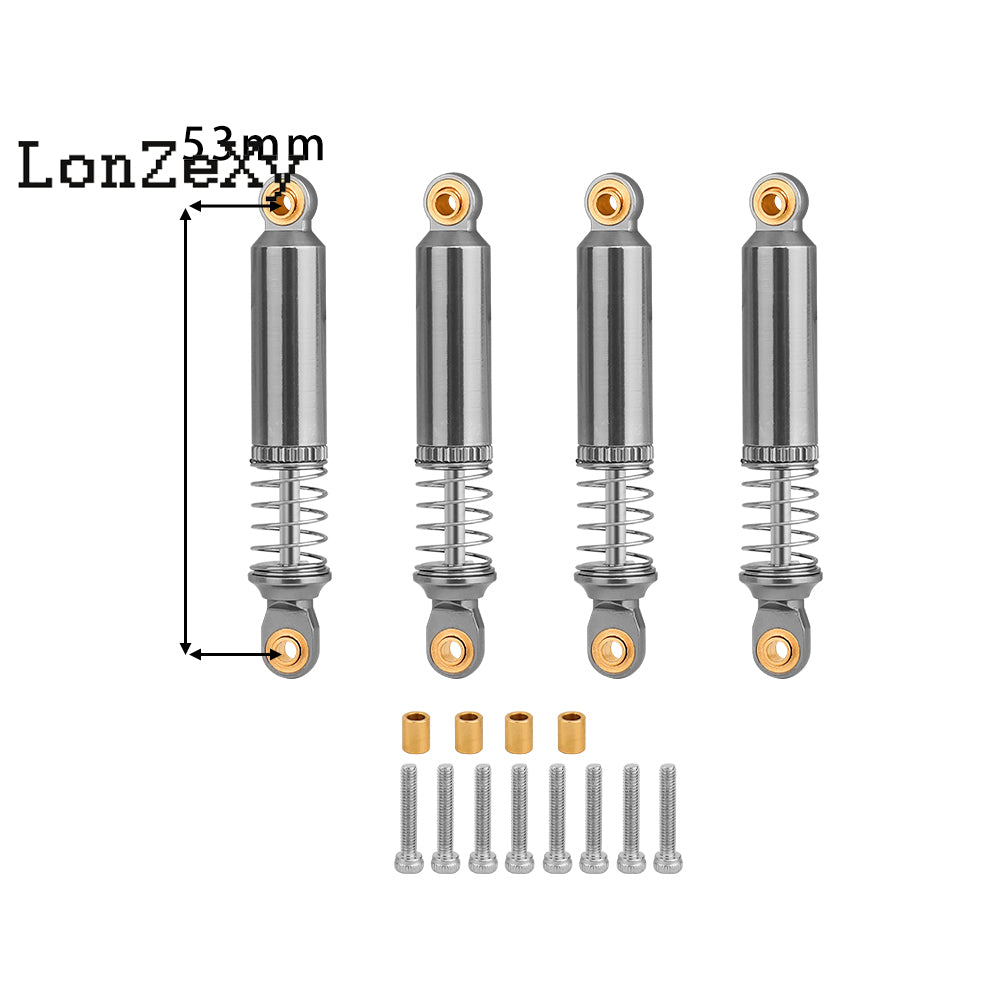 LonzeXy Shock Absorber Set 4pcs for SCX10