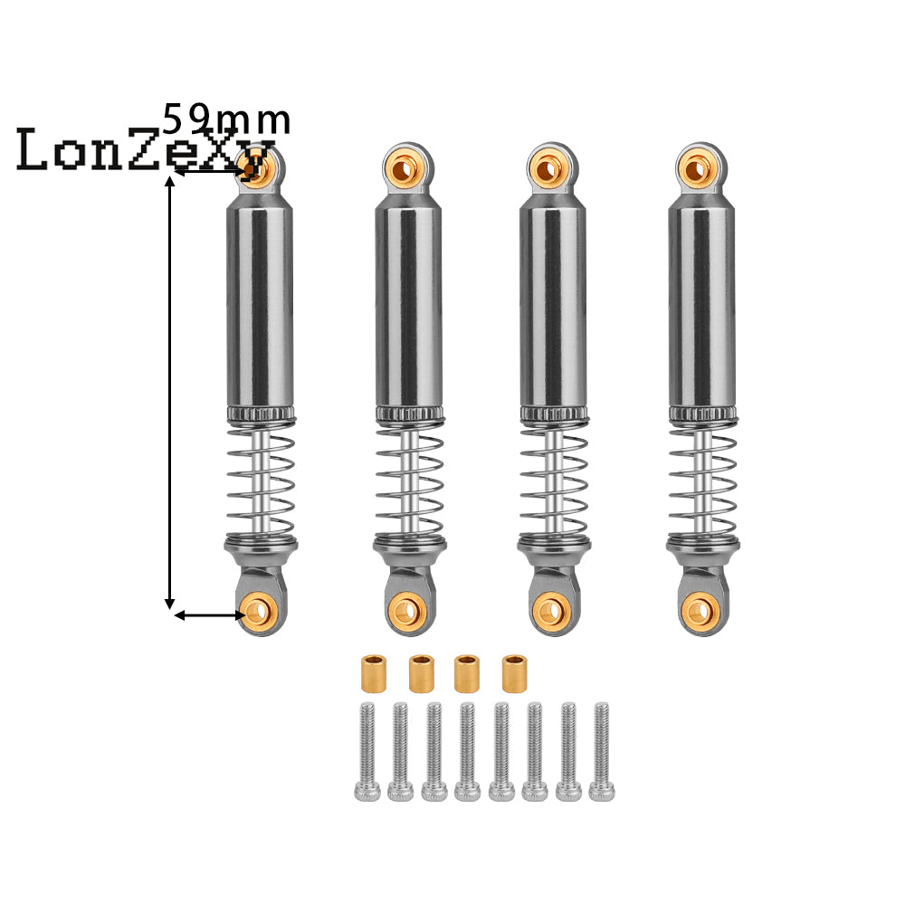 LonzeXy Shock Absorber Set 4pcs for SCX10