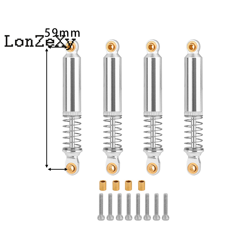 LonzeXy Shock Absorber Set 4pcs for SCX10