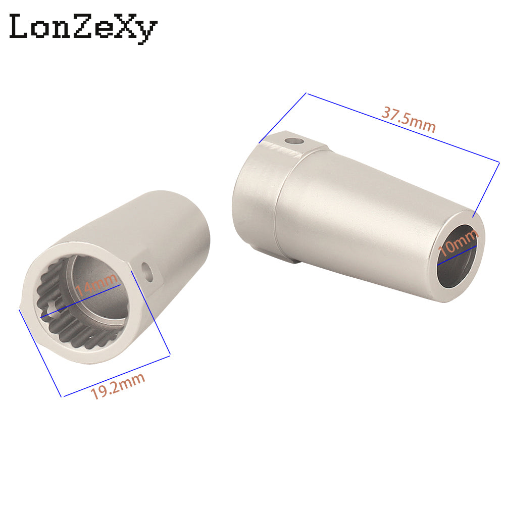 Lonzexy Aluminum Alloy Rear Axle Bushings For Axial WRAITH RR10