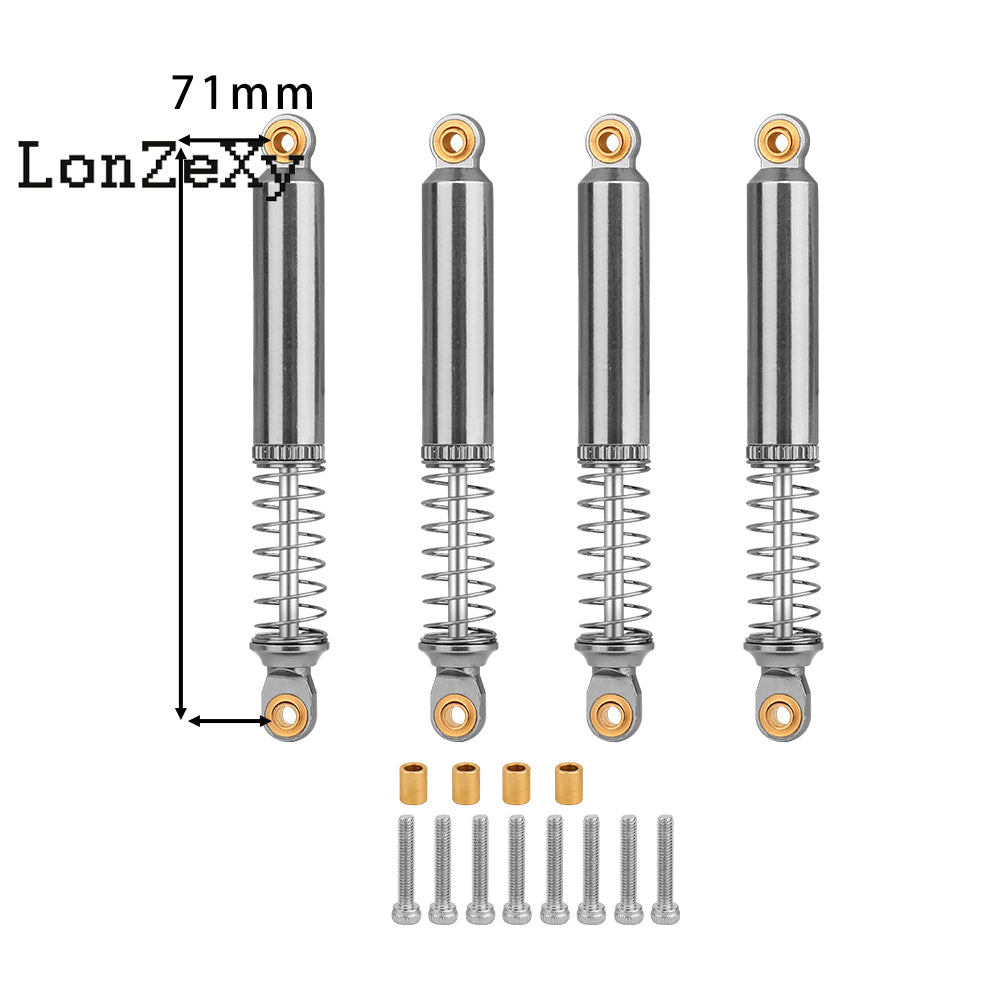 LonzeXy Shock Absorber Set 4pcs for SCX10
