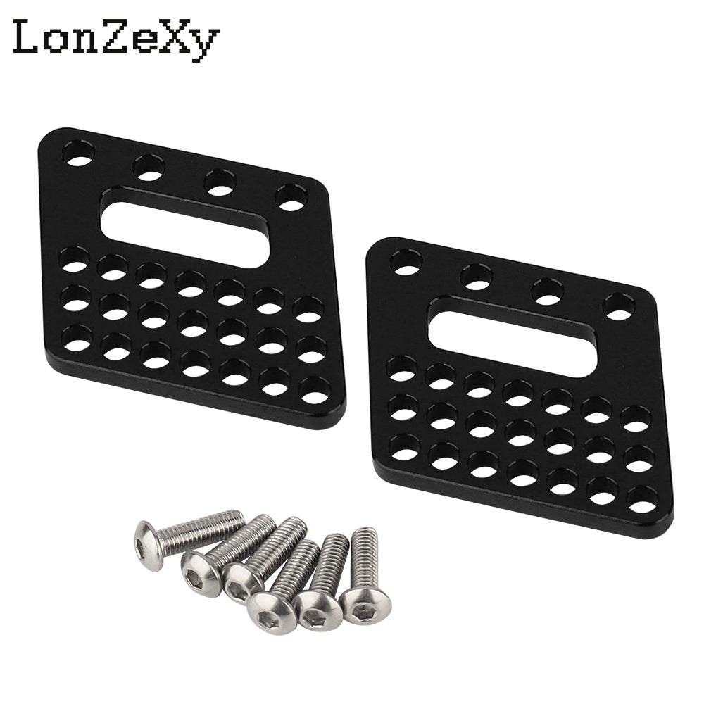 LONZEXY Aluminum Front and Rear Dual Damper Shock Mount for 1/10 Axial Wraith