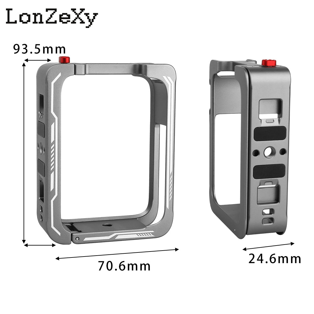 LONZEXY Protective Frame Camera Case for DJI Osmo 360