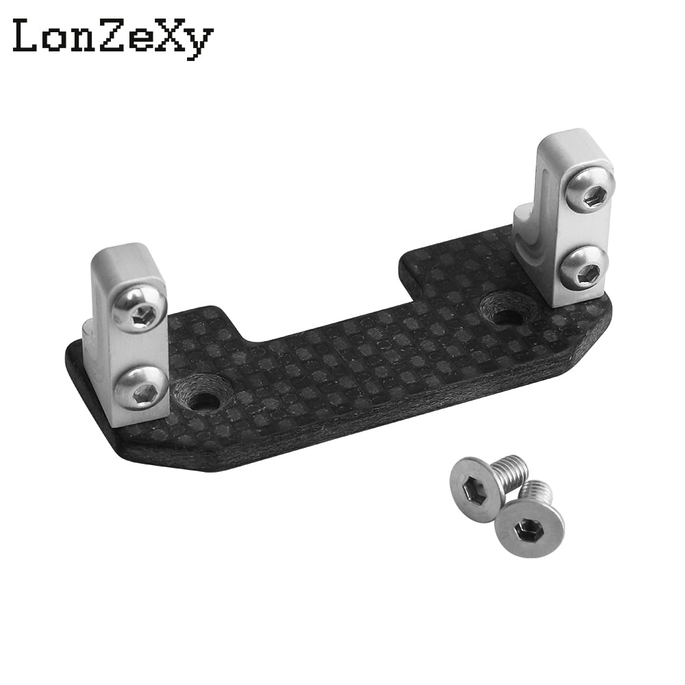 LONZEXY Carbon Fiber Servo Mount for Axial 1/10 RR10 Wraith 90045 90056