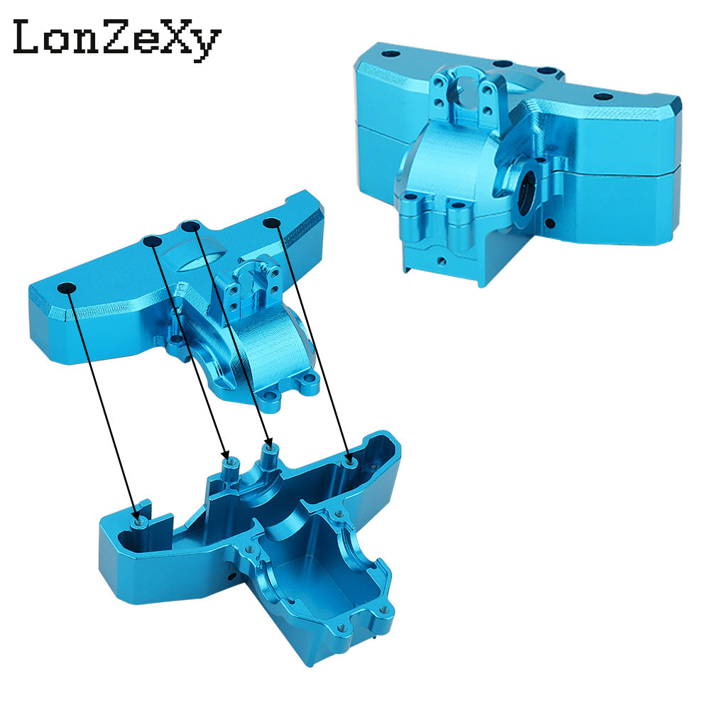 LONZEXY Metal Gearbox Case for MJX Hyper Go 1/14