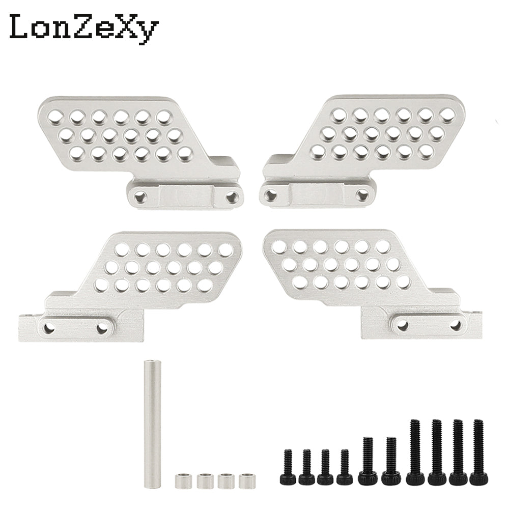 LONZEXY Aluminum Shock Mounts Towers for 1/18 TRX4M Defender (4M-35)