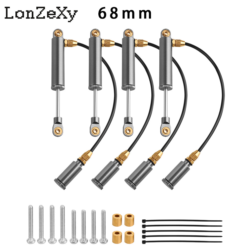 Lonzexy Aluminum One-Way Quick Rebound Damper Shock Absorber S13850 Fit For RC 1/10 RedCat Everest Gen7 Pro /Sport
