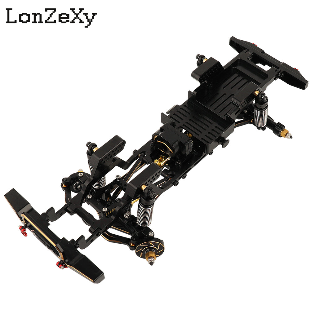 LONZEXY Aluminum Frame Kit+Dumper Fit for TRX4m