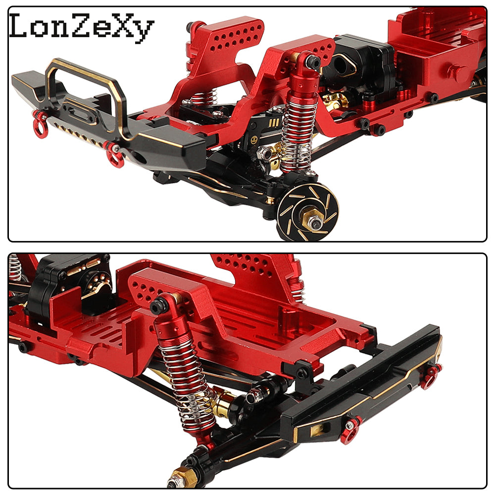 LONZEXY Aluminum Frame Kit+Dumper Fit for TRX4m