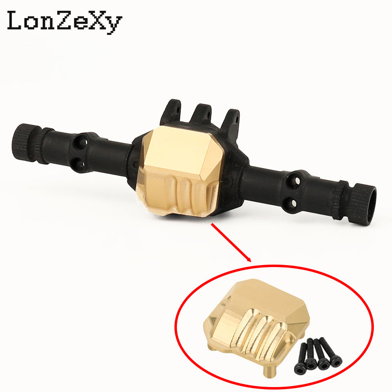 LONZEXY SCX10 II Second Generation Original Bridge Egg Yolk Brass