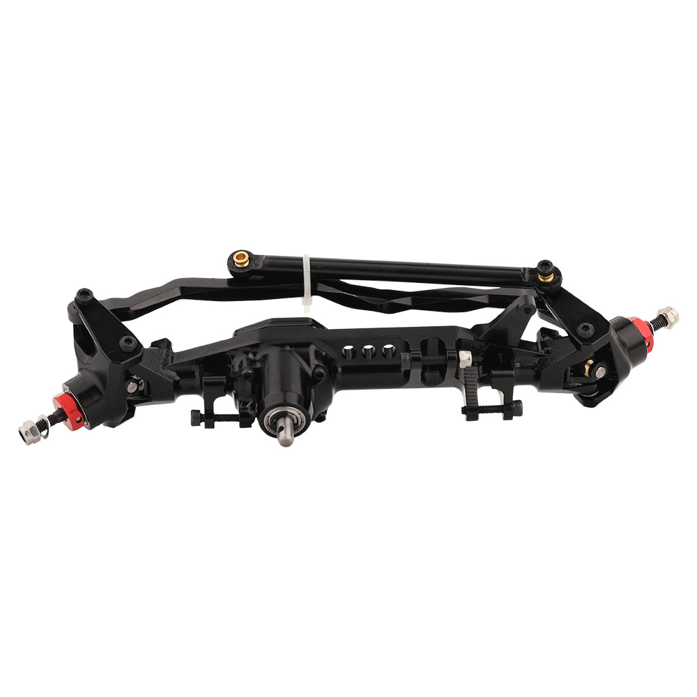 LonZeXy Metal Front Rear Axle Assembly For 1/10 RC Crawler Axial SCX10 III Ford Bronco AXI03014, RC Car Upgrade Replacement Parts