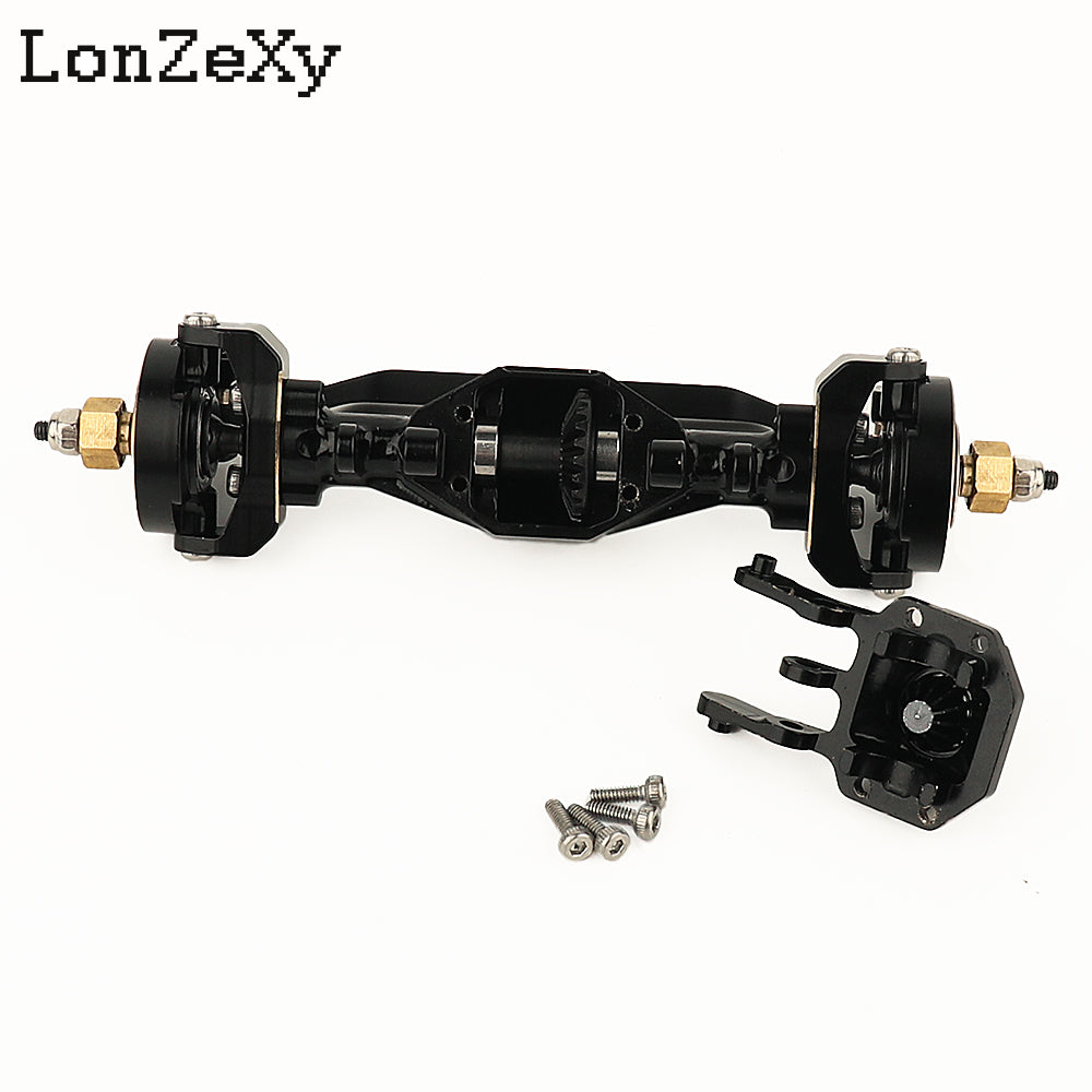 LONZEXY+4mm Aluminum Axles with Lay Down Servo Mount & Links for 1/18 TRX4M TRX4MT