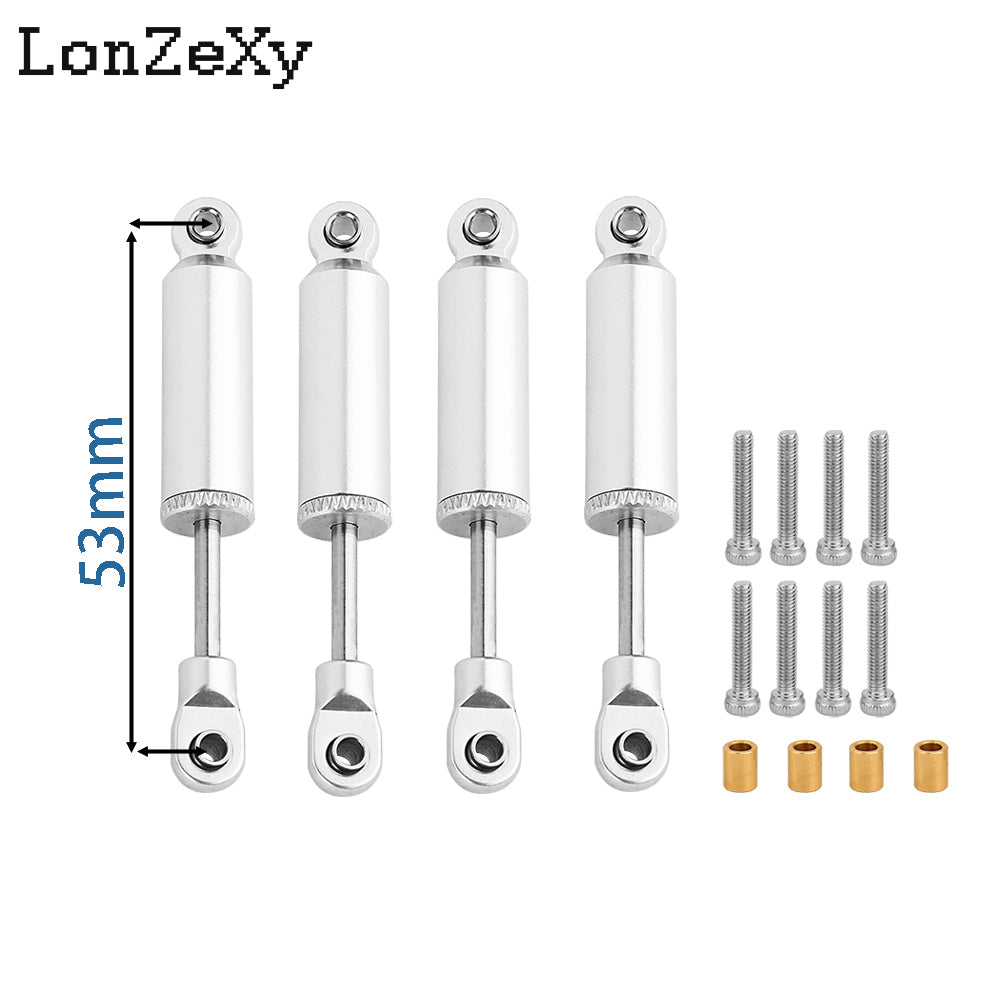 LONZEXY 53mm Aluminum Internal Shocks Set for 1/18 TRX4M