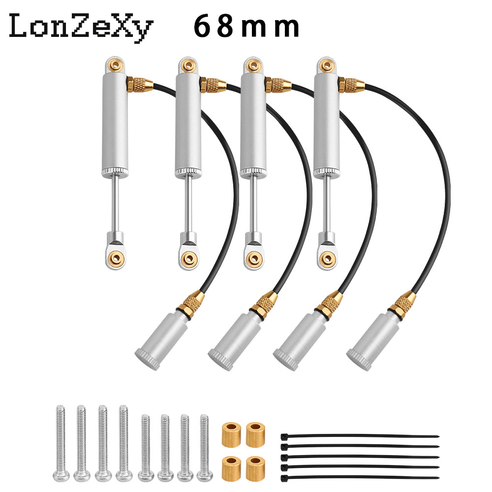 Lonzexy Aluminum One-Way Quick Rebound Damper Shock Absorber S13850 Fit For RC 1/10 RedCat Everest Gen7 Pro /Sport