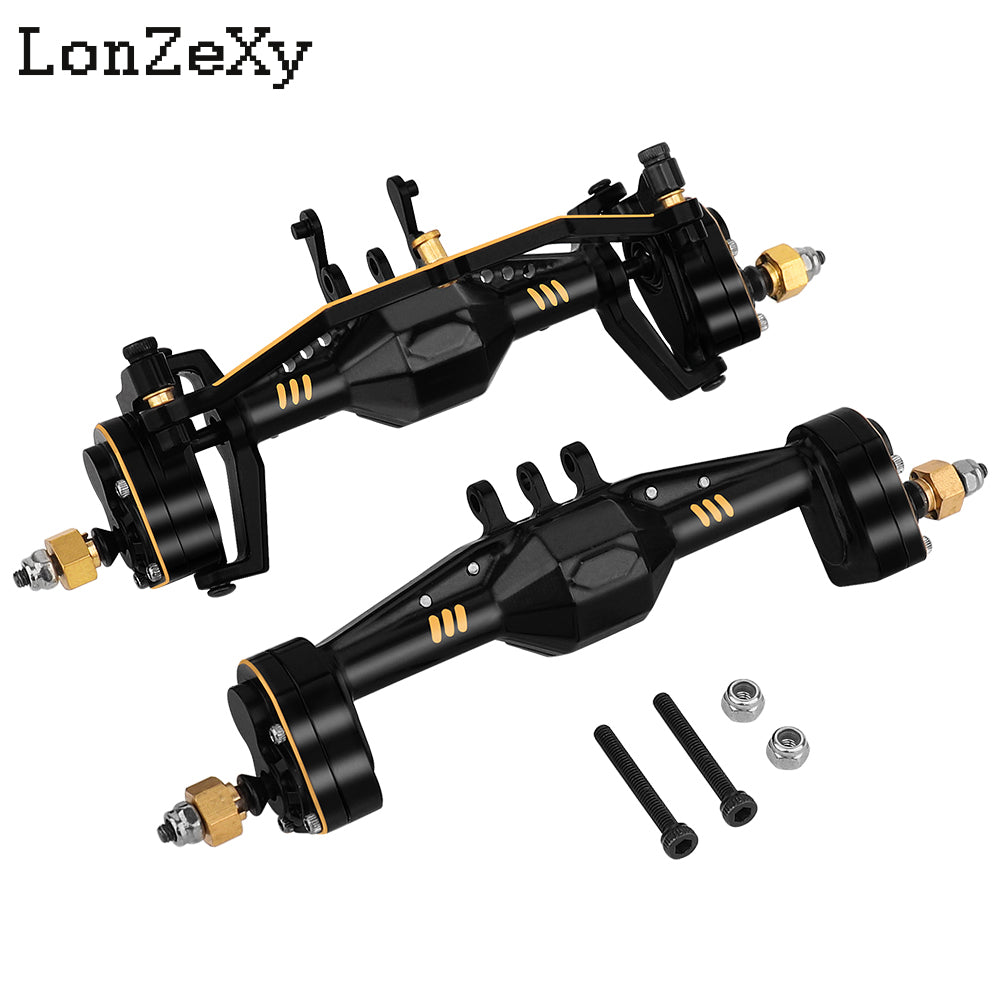 LONZEXY CNC Aluminum Front Rear Axle Housing for 1/18 TRX4M