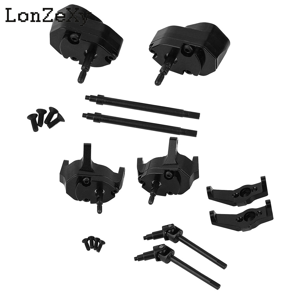 LONZEXY Axle Heightening Upgrade Kits For TRX4M (Front & Rear)