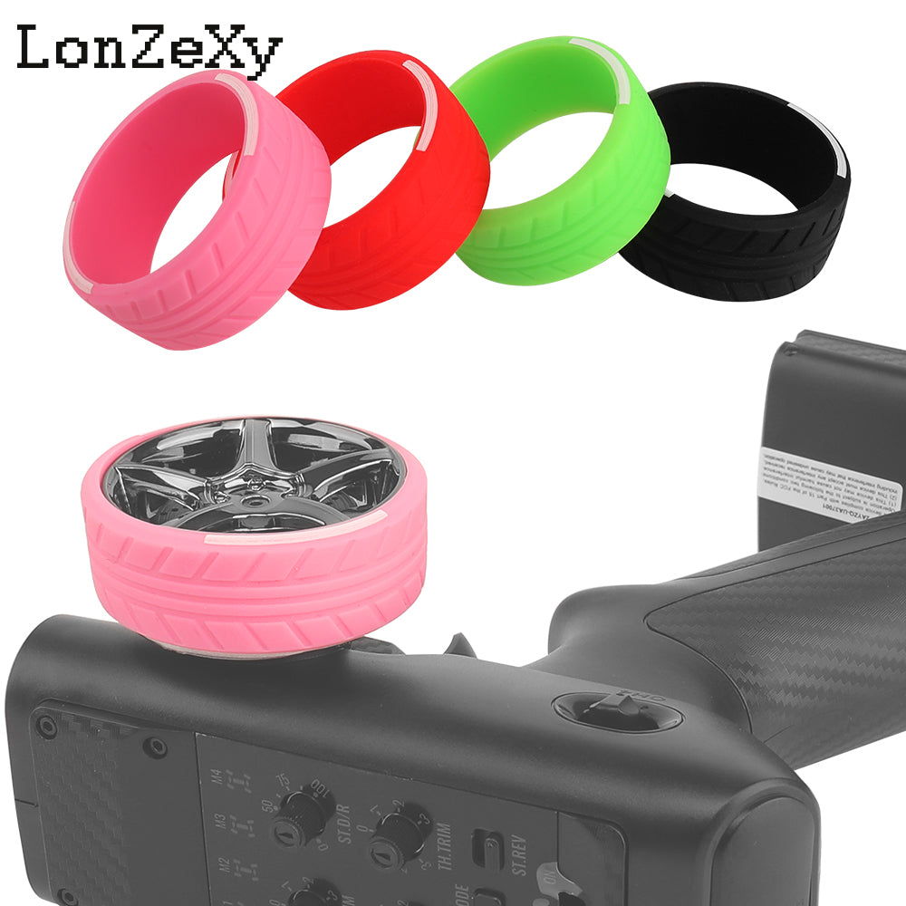 Lonzexy RC car Silicone steering Sticky feel Handwheel  For NB4 Dumbo Jetty Skyfly Y27