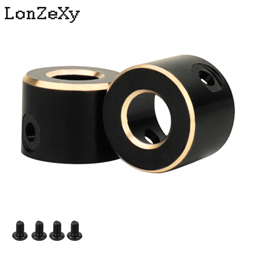 LONZEXY Brass Rear Axle Cup - 1 pair for SCX10 Pro