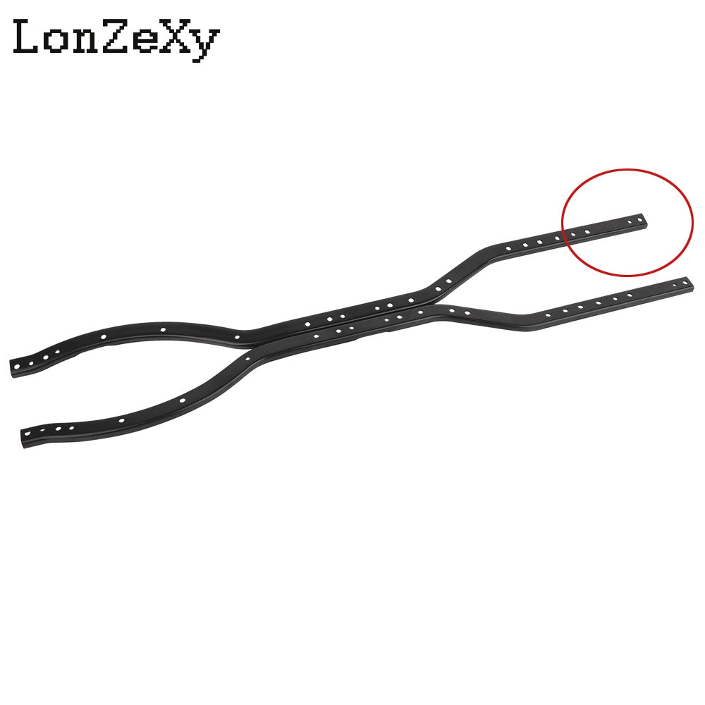 LONZEXY Metal Girder Side Frame Rail for SCX10 & SCX10 II