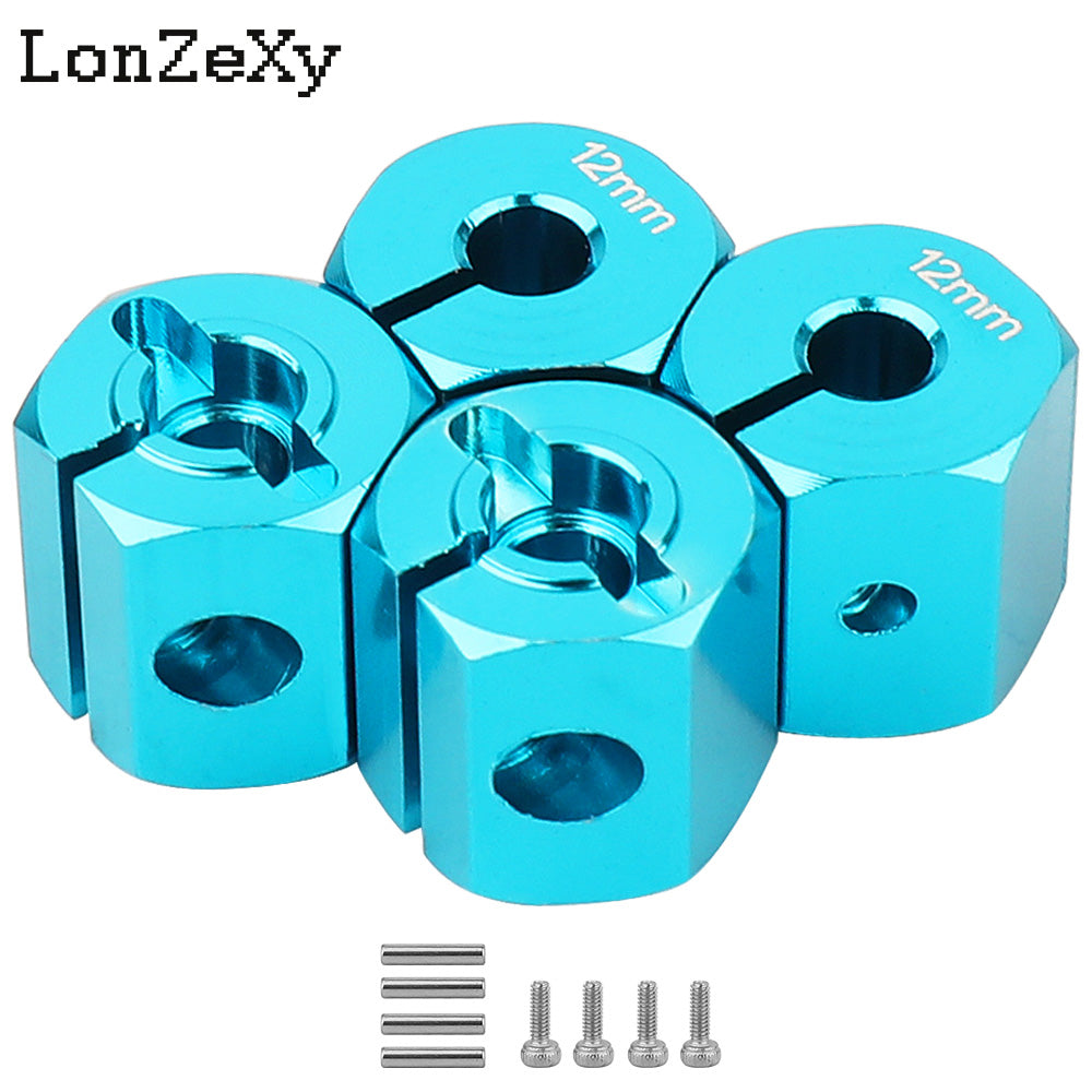 LONZEXY Widened Adapter 8-12mm Thickness SCX10 4 pcs/set