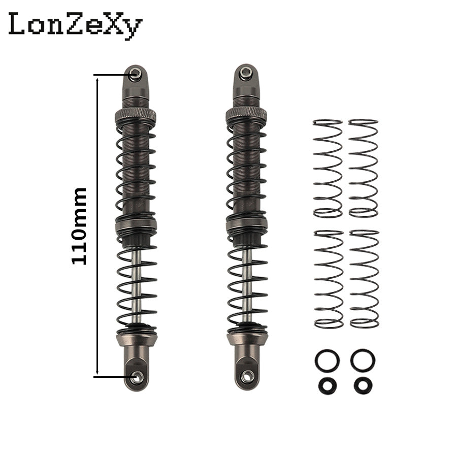 LONZEXY Absorber Set 4pcs  for 1/10 SCX10 AXI231017 TRX-4