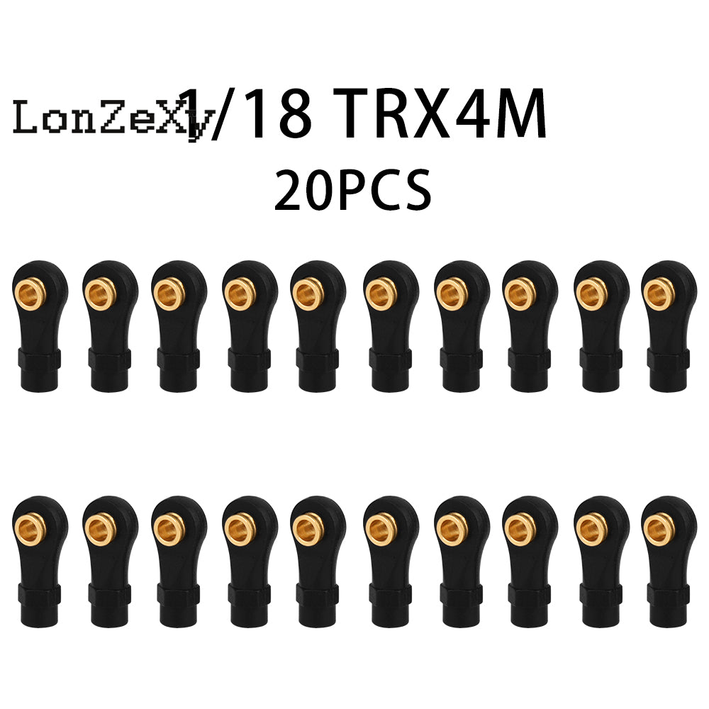 LONZEXY Ball Head Holder Tie Rod End M2 Linkage 10pcs