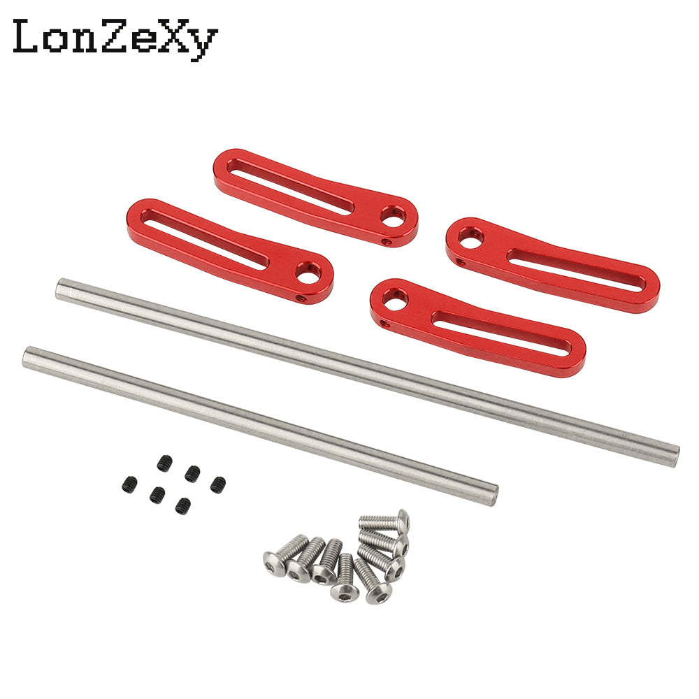 LONZEXY Metal Front Rear Modular Bumper for 1/10 LCG TRX4 TRX6 SCX10 Capra