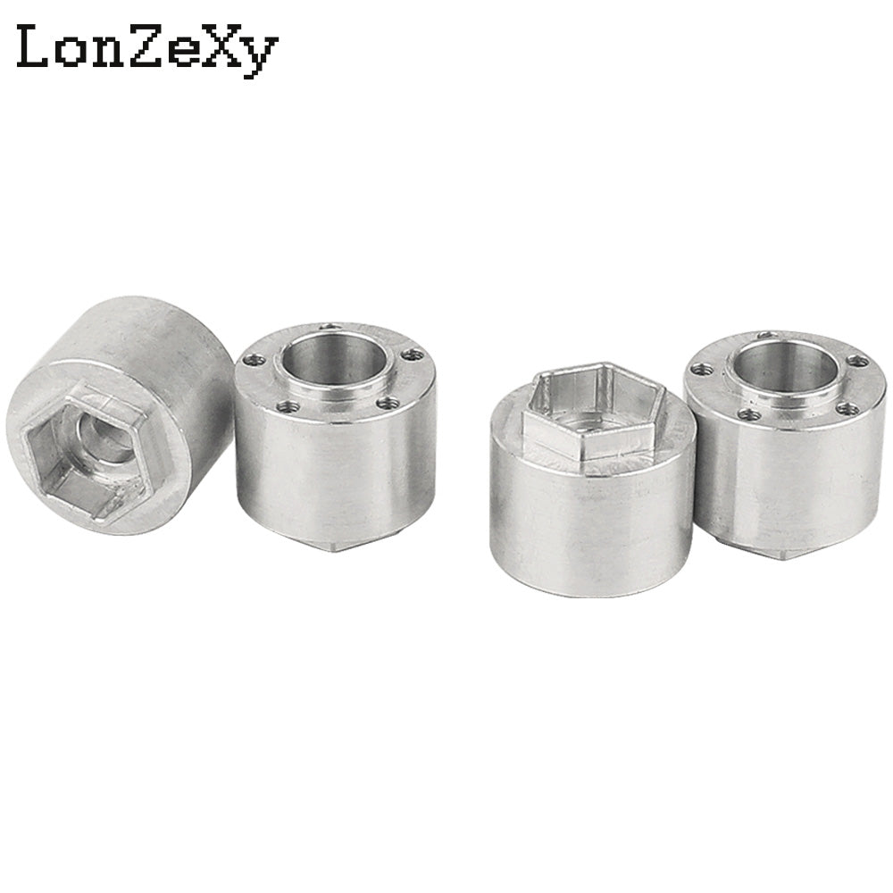 LONZEXY Aluminum Alloy 5-Hole Couplers - 4 Pack for SCX10