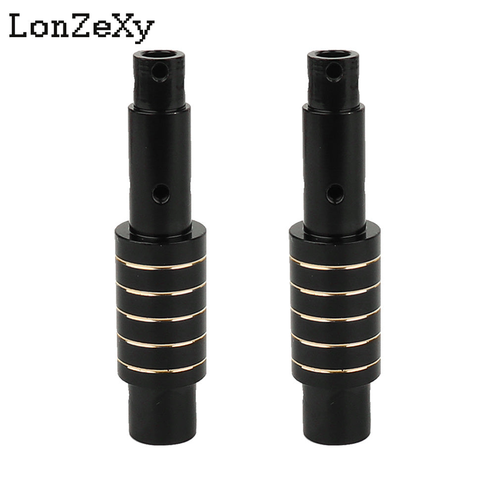 LONZEXY Brass Rear Axle Tube 1 Pair for SCX10 Pro