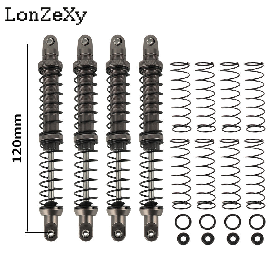 LONZEXY Absorber Set 4pcs  for 1/10 SCX10 AXI231017 TRX-4