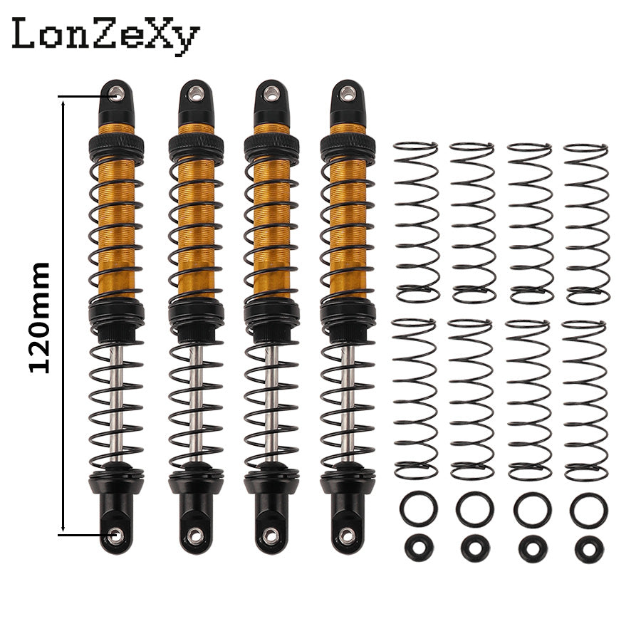 LONZEXY Absorber Set 4pcs  for 1/10 SCX10 AXI231017 TRX-4