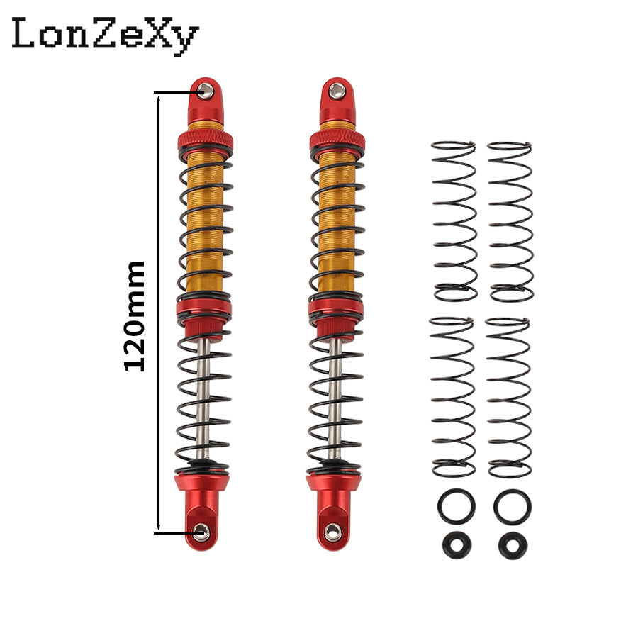 LONZEXY Absorber Set 4pcs  for 1/10 SCX10 AXI231017 TRX-4