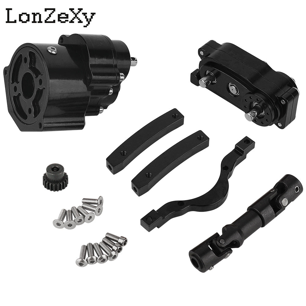 LONZEXY Gearbox with Gear for SCX10 SCX10 II